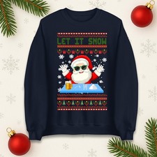 Let It Snow Santa Claus