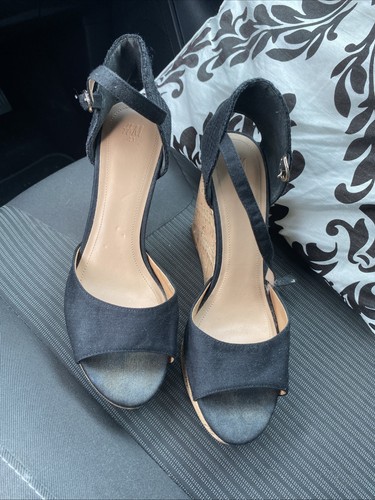 Wedge heel strap shoes - heel,