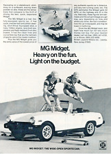 MG Midget Heavy on Fun American advert 1978 Dodge Aspen Super Coupe article A