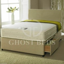 MEMORY FOAM DIVAN BED SET WITH