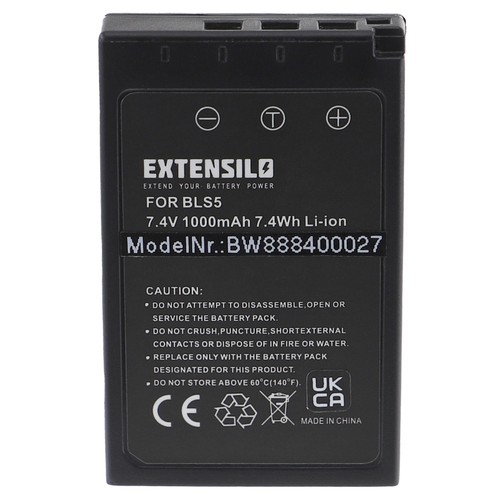 Battery for olympus - pen, e-pl5