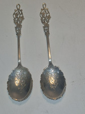 Solid Silver   spoons 1905