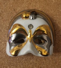 Vintage Porcelain Mask Galos