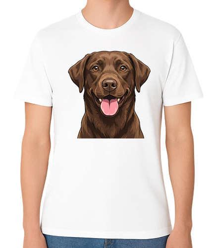 Chocolate labrador shirt dog - chocolate,