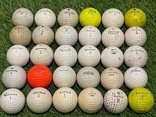 30 Vintage Antique Golf Balls