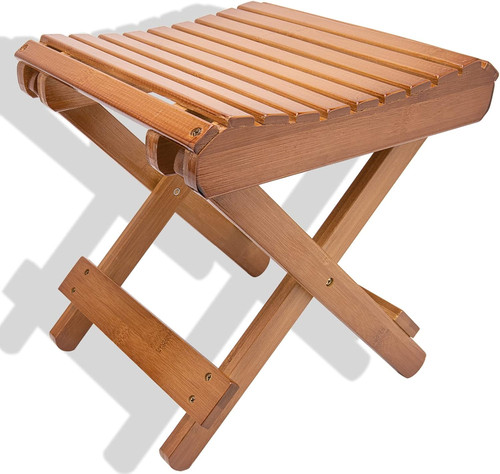 Folding bamboo stool for - folding,