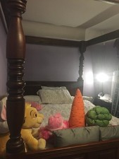 four poster bed king size used