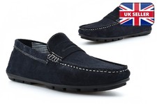Mens Real Suede Leather