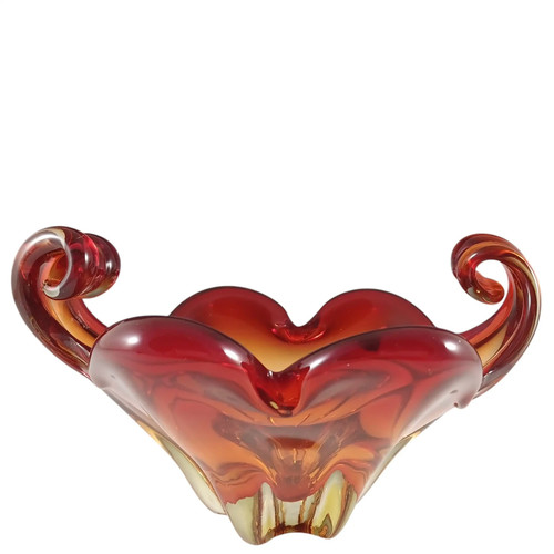 Murano italian red - red, amber