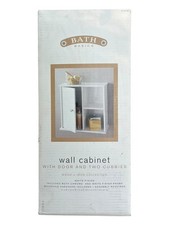 Bath Basics White Wall Cabinet