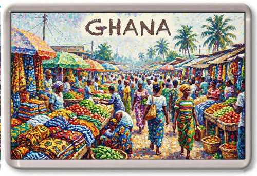 Fridge magnet ghana - magnet,