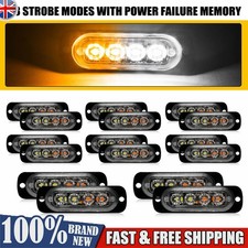 16Pcs 4 LED Amber Recovery
