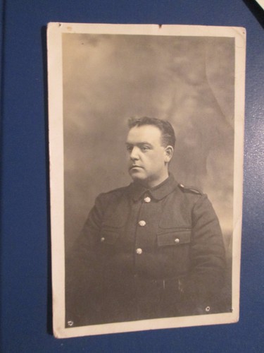 Military postcard man - military,
