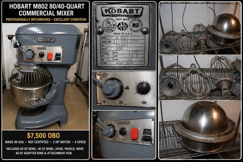 Hobart m802 quart - hobart,