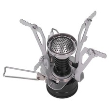 Foldable Gas Stove Lightweight Portable Field Stove For Camping Hiking