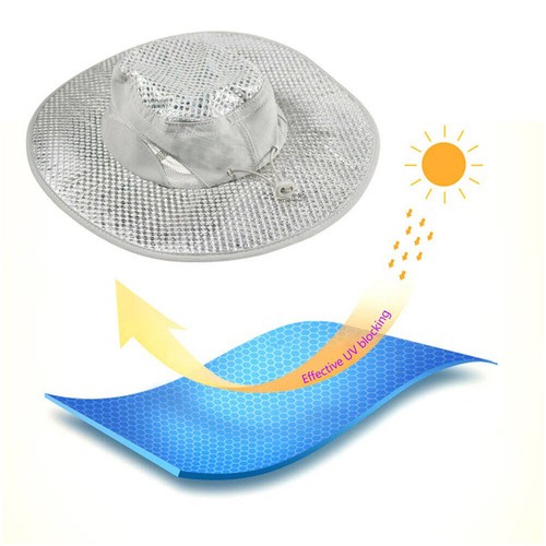 Evaporative cooling bucket hat - cooling,