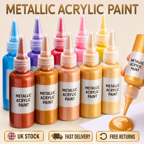 50ml metallic acrylic - 50ml,