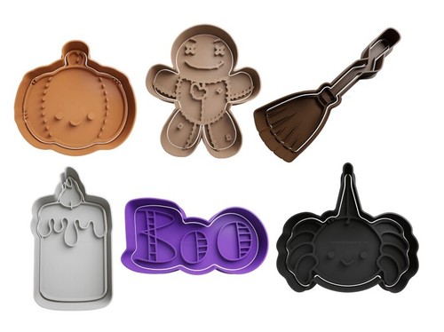 Halloween cookie cutters - halloween,