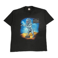 Rolling Stones Bridges To Babylon 1997 Tour Anvil Single Stitch T-Shirt - 2XL Bl