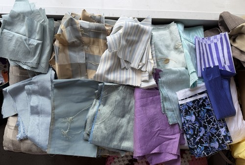 Fabric scraps off - scraps, cuts