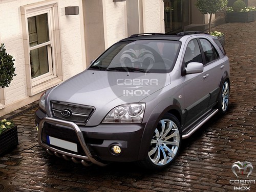 Kia sorento chrome bull - chrome, bar