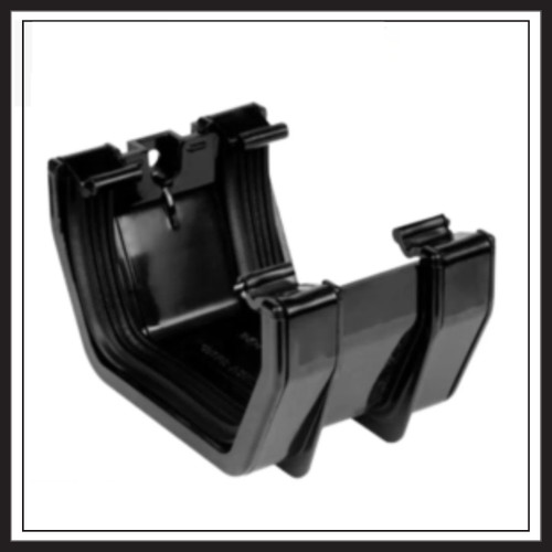 112mm square gutter union - gutter,