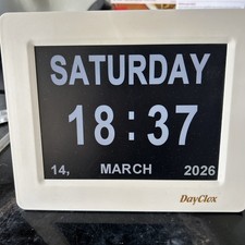 Dayclox Digital calendar clock