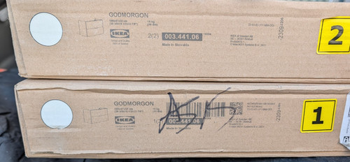 New ikea godmorgon bathroom - godmorgon,