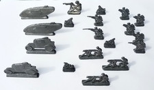Vintage metal WW1 wargame