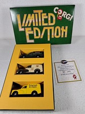 CORGI MORRIS MINOR VAN SET Limited Edition 1988, boxed c91