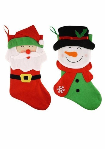 Snowman and santa - snowman,