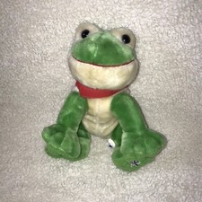 Russ XMAS Shining Stars Santas Little Helper Christmas Frog Rare Soft Toy