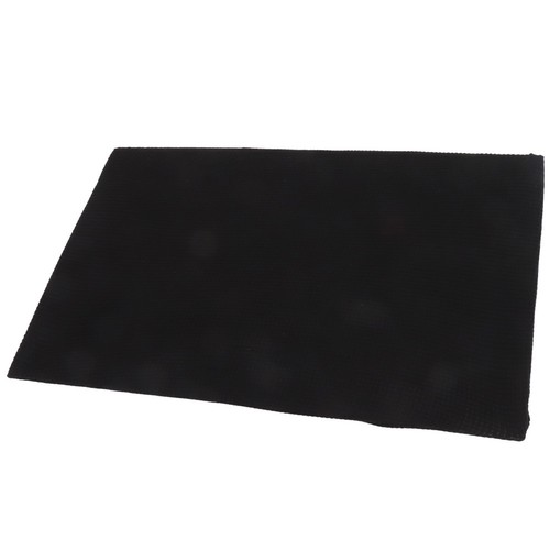 Black fabric dining bench - black,