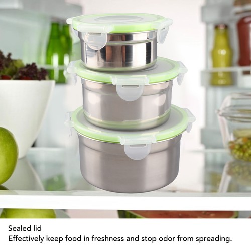 Round food storage container - round,