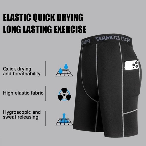 Men gym tight pocket leggings - men,