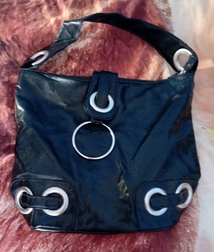 Vintage y2k black hobo - y2k,