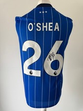 Signed DARA O'SHEA Shirt - Ipswich Town - EXACT PROOF/COA - Ireland Burnley WBA