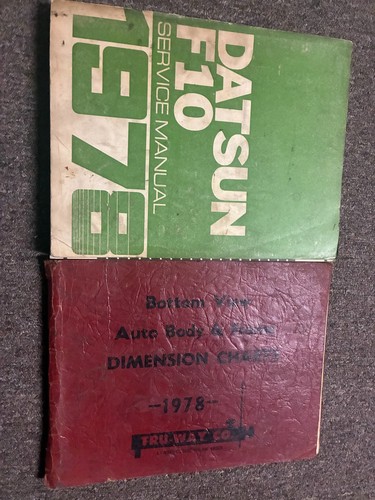1978 datsun f10 service - 1978,