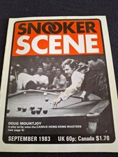 September 1983 Snooker Scene