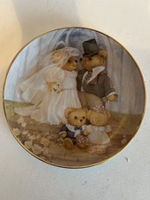 Vintage Franklin Mint Heirloom Limited Edition Plate “Just Married “