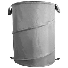 Laundry Bag Bin Basket Clothes Washing Reusable Mesh Zipped Pop Up Collapsible