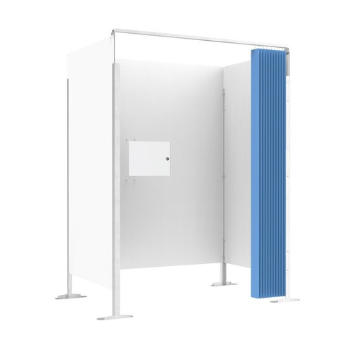 Testing booth vaccination - booth,