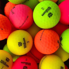 Wilson STAFF DX2 / DUO SOFT OPTIX Lake Golf Balls - PEARL / GRADE A ?️⛳