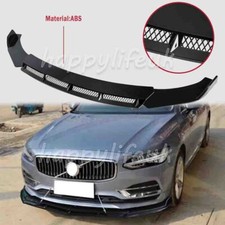 Glossy Black Front Bumper Lip