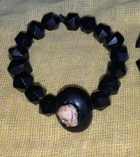 VICTORIAN WHITBY JET BRACELET
