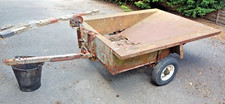 Garden or road tipping trailer