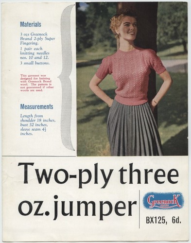 Original vintage greenock - original,