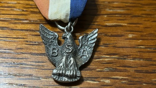 Vintage boy scout - boy, medal