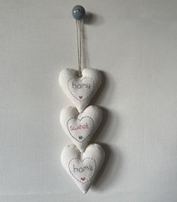 Handmade Hanging Hearts Decor