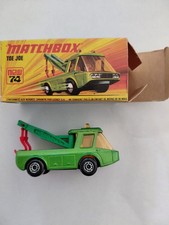 Vintage Matchbox Toe Joe New74